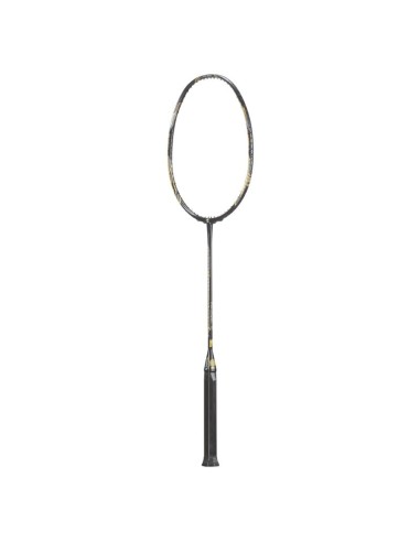 Raquette de Badminton Apacs Feather wt 55 Black Gold (non cordée) 8U  Raquette de Badminton Apacs Feather wt 55 Black Gold (non cordée) 8U