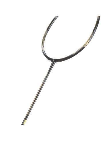 Raquette de Badminton Apacs Feather wt 55 Black Gold (non cordée) 8U  Raquette de Badminton Apacs Feather wt 55 Black Gold (non cordée) 8U