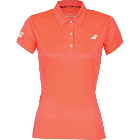Polo Babolat Femme  Poly Pique Core Rose 