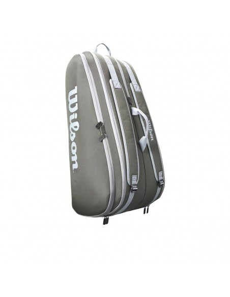Wilson Tour 12 PK Tennis Bag (Dark Green) 