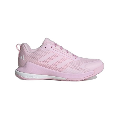 Chaussures Indoor Adidas 1 Femme Handball Novaflight 2 Rose