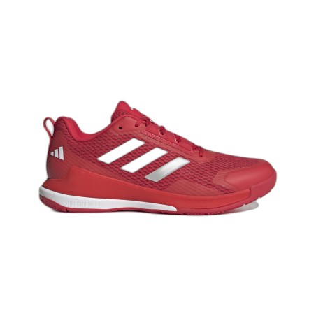Chaussures Indoor Adidas Homme Handball Novaflight 2 Rouge