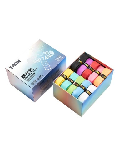 Agarre de raqueta TAAN TG 075 para un mejor control y comodidad  Agarre de raqueta TAAN TG 075 para un mejor control y comodidad