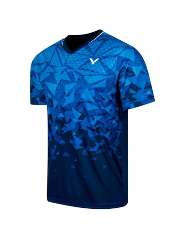 Tee-Shirt Victor International T-53100 B Homme Bleu  Tee-Shirt Victor International T-53100 B Homme Bleu