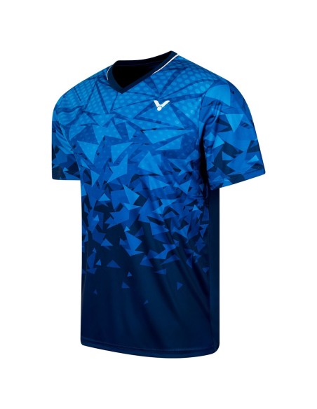 Camiseta Victor International 6639 Hombre Azul 