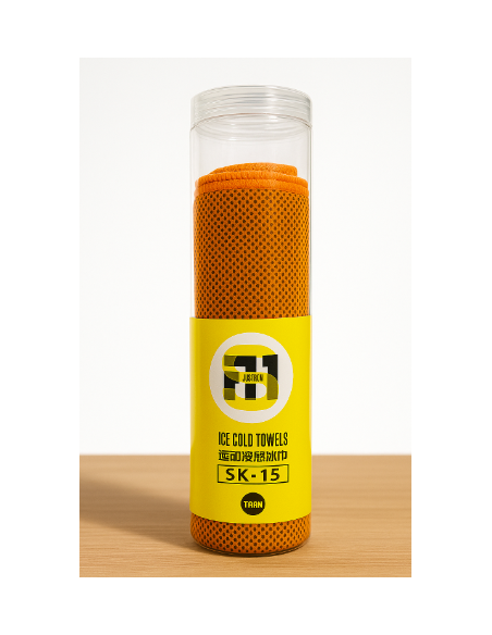 TAAN SPORTS COOL HANDDOEK SK18 GROEN 60X130CM 