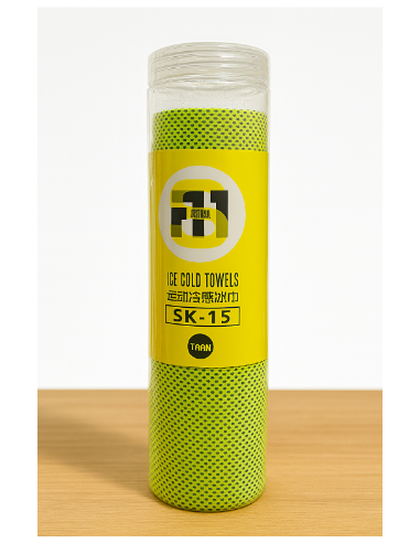 TAAN SPORTS COOL TOWEL SK18 GREEN 60X130CM 
