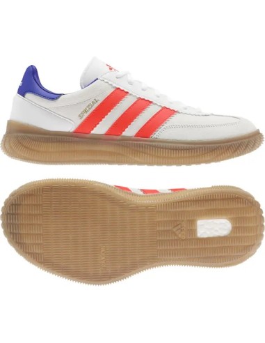 Adidas HB Spezial Pro White/Orange Shoes 