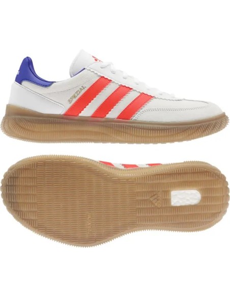 Adidas HB Spezial Pro White/Orange Shoes 