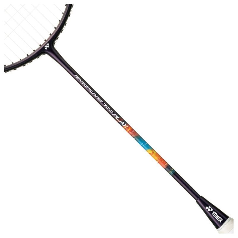 Raquette Yonex Nanoflare 700 Play 4U cordée - manche et grip détail