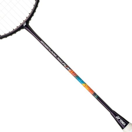 Raquette Yonex Nanoflare 700 Play 4U cordée - manche et grip détail