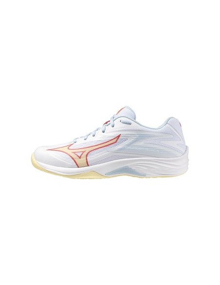 Chaussures Indoor Mizuno Thunder Blade Z Femme Blanc/Corail 
