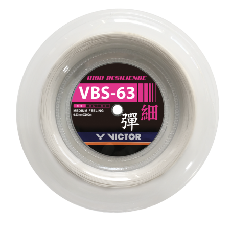 Cordage de badminton Victor VBS-63 Nano (200m)