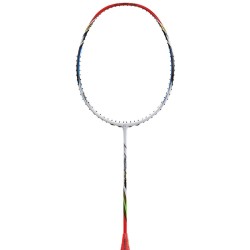 Raquette Badminton Apacs Virtuoso Light Blanc/Rouge 6U - Vitesse & Réflexes