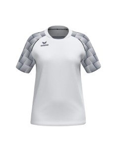 Erima Damen-Tennisshirt Evo Star Weiß/Grau 