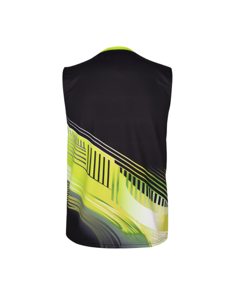 Débardeur Apacs Noir Vert SL 22229