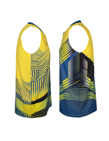 Débardeur Apacs Noir Vert SL 22229