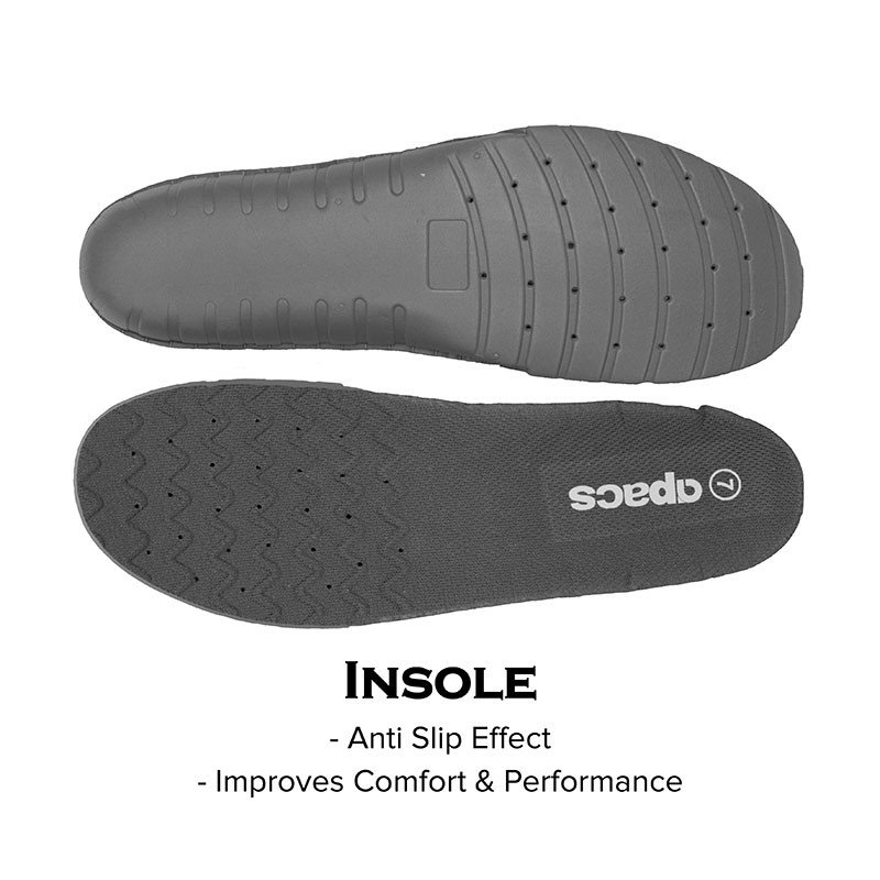 Apacs Velocity Boost Pro Blanc - Chaussures Badminton Réactivité