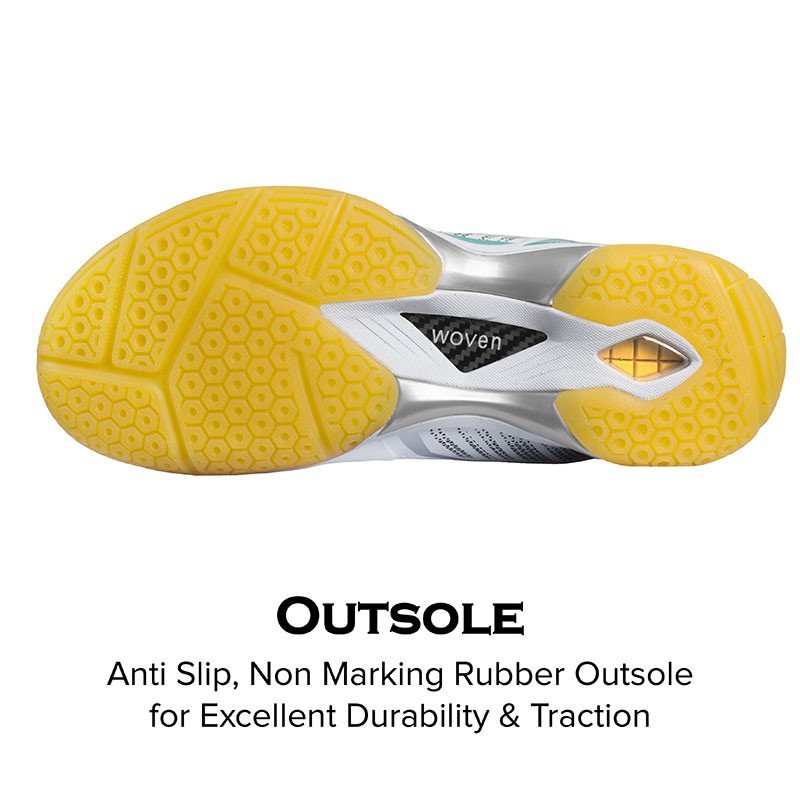 Apacs Velocity Boost Pro Blanc - Chaussures Badminton Réactivité