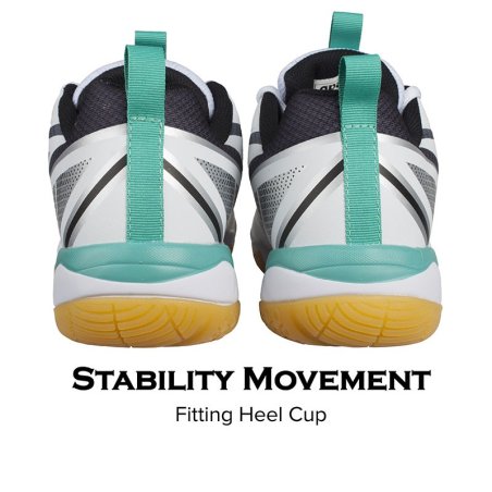 Apacs Velocity Boost Pro Blanc - Chaussures Badminton Réactivité