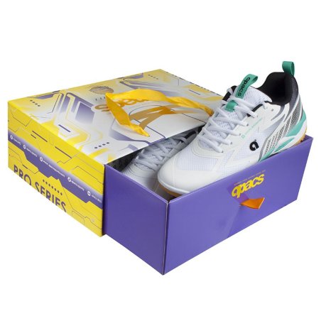Apacs Velocity Boost Pro Blanc - Chaussures Badminton Réactivité