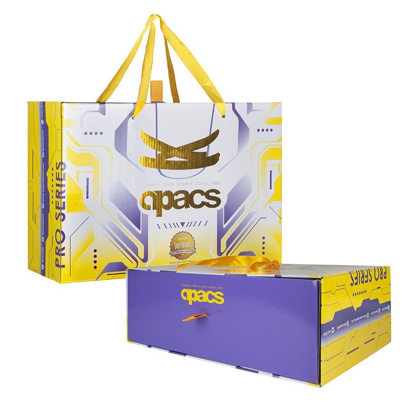 Apacs Velocity Boost Pro Blanc - Chaussures Badminton Réactivité