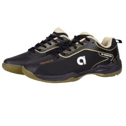 Chaussures Badminton Apacs Pro 800 Noir - Stabilité & Confort