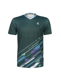 T-shirt Apacs RN10126-AT Unisex (Hvid/Rød)