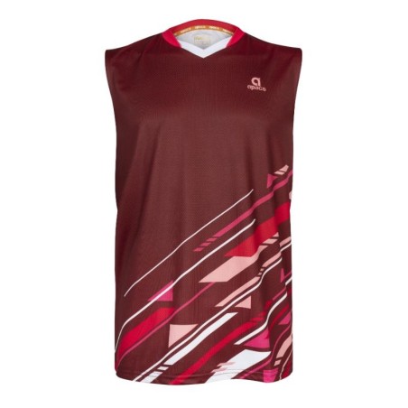 T-shirt Apacs JC SL 22230 (Rouge)