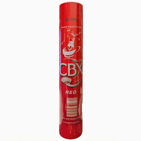 Volants de Badminton Plume CBX Red