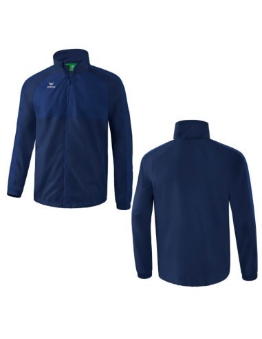 Chaqueta Evo Star Erima Hombre Blanco/Gris