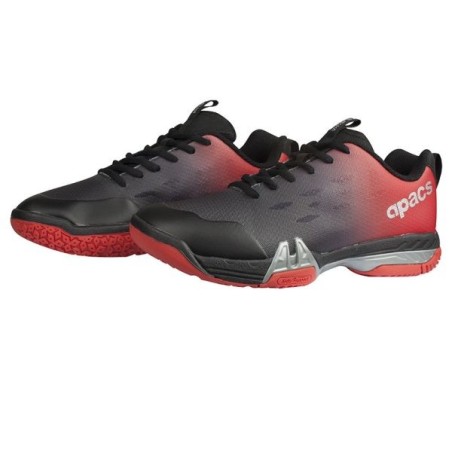 Chaussures de Badminton Apacs Pro 778 ( Noir/rouge)