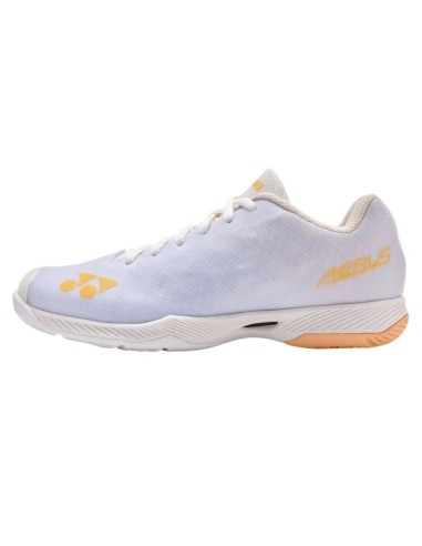 Chaussures de Badminton Yonex Aerus Z2 Femme (White/Orange)