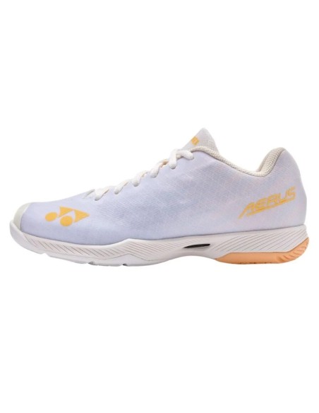 Chaussures de Badminton Yonex Aerus Z2 Femme (White/Orange)