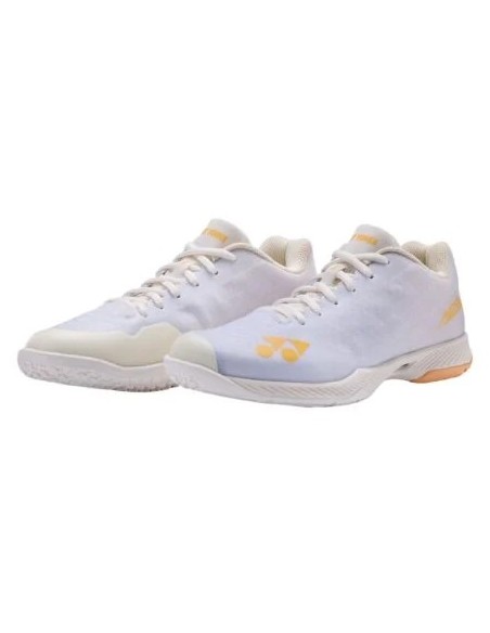 Chaussures de Badminton Yonex Aerus Z2 Femme (White/Orange)
