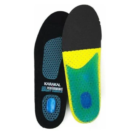 Semelles Karakal Gel Performance | Amorti & Confort Pied Badminton