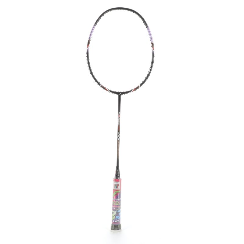 Raquette Badminton Flex Power Ti Titanium 5U Noir/Violet - Vitesse & Précision