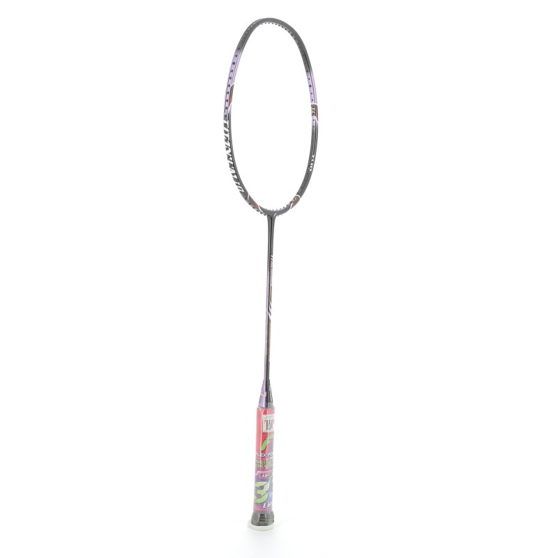 Raquette Badminton Flex Power Ti Titanium 5U Noir/Violet - Vitesse & Précision