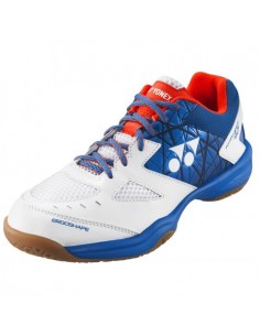 CHAUSSURES YONEX HOMME INDOOR SHB48 BLANCHE-BLEUE 