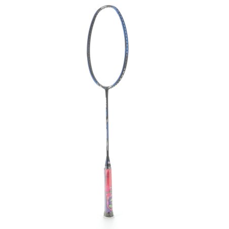 Raquette Badminton Flex Power Raptor x90 Noir/Bleu 3U - Puissance & Stabilité