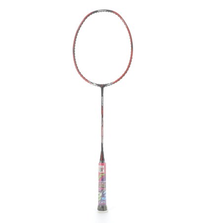 Raquette Badminton Flex Power Raptor x90 Noir/Rouge 3U - Puissance Attaque