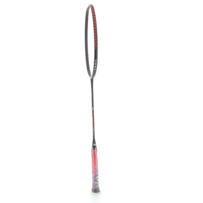 Raquette Badminton Flex Power Raptor x90 Noir/Rouge 3U - Puissance Attaque