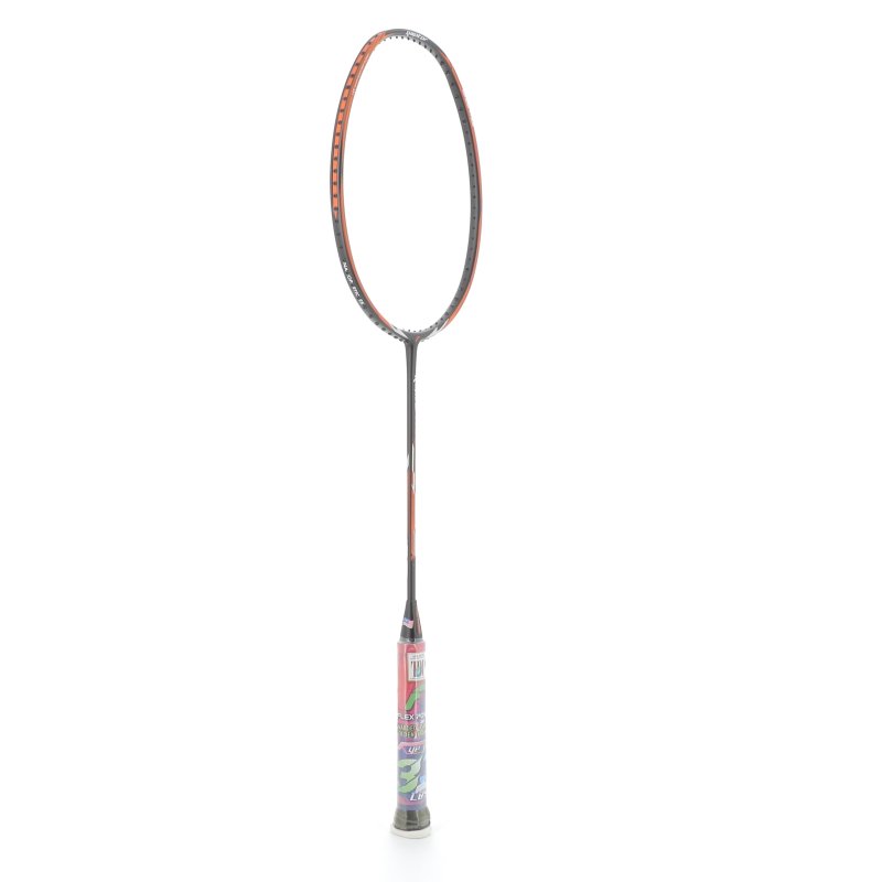 Raquette Badminton Flex Power Raptor x90 Noir/Orange 3U - Puissance & Tension 35lbs