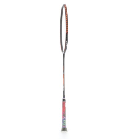 Raquette Badminton Flex Power Raptor x90 Noir/Orange 3U - Puissance & Tension 35lbs