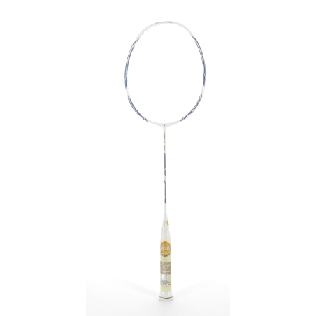 Raquette Badminton Apacs Versus Pro Blanc 4U - Polyvalence & Haute Tension