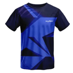 T-shirt Technique Maxbolt T2318 Noir/Navy - Badminton & Performance