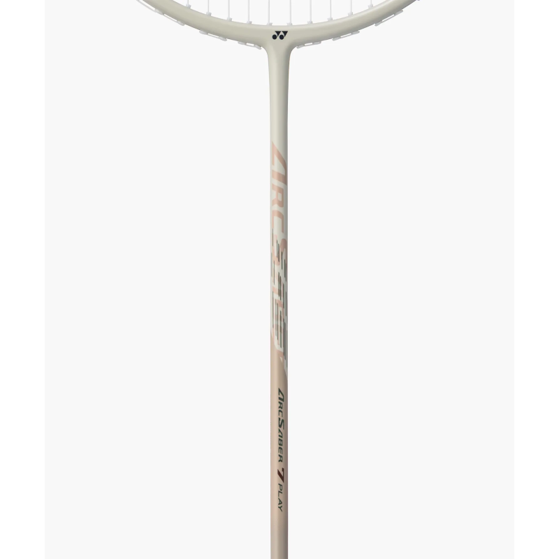 Raquette Badminton Yonex Arcsaber 7 Play 4U Beige Cordée – Contrôle & Précision