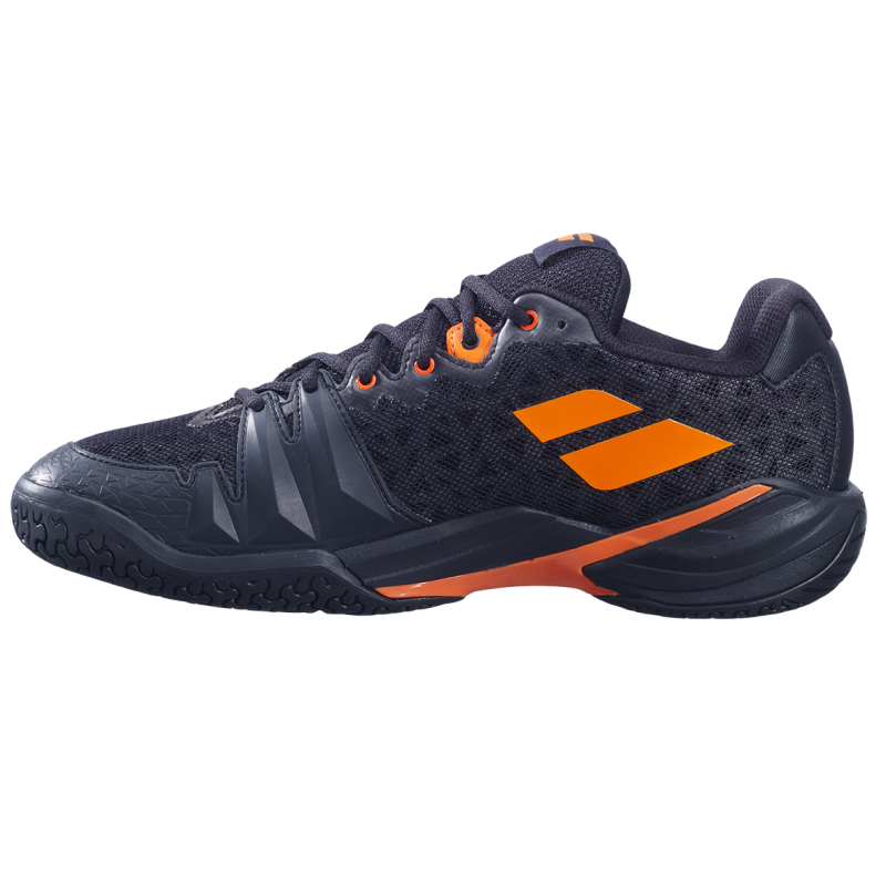 Chaussures Badminton Babolat Shadow 4 Homme Noir Orange – Stabilité & Performance