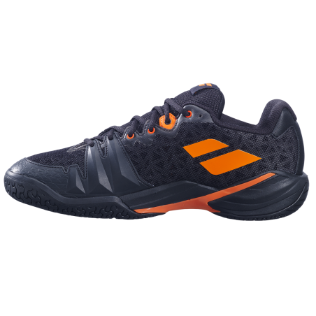 Chaussures Badminton Babolat Shadow 4 Homme Noir Orange – Stabilité & Performance