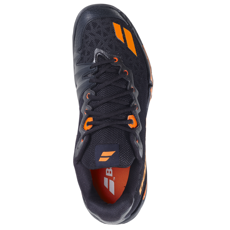 Chaussures Badminton Babolat Shadow 4 Homme Noir Orange – Stabilité & Performance
